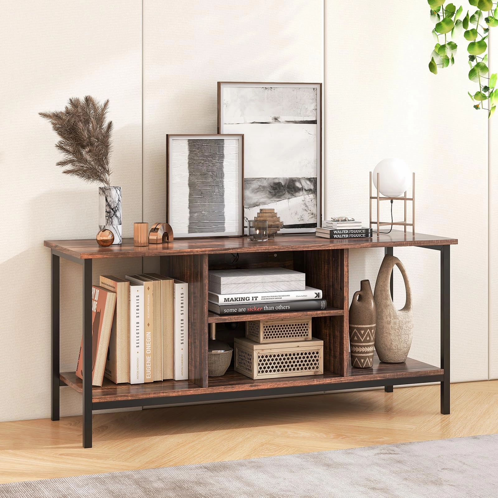 Giantex TV Stand for Bedroom, Entertainment Center for 50 Inch TV