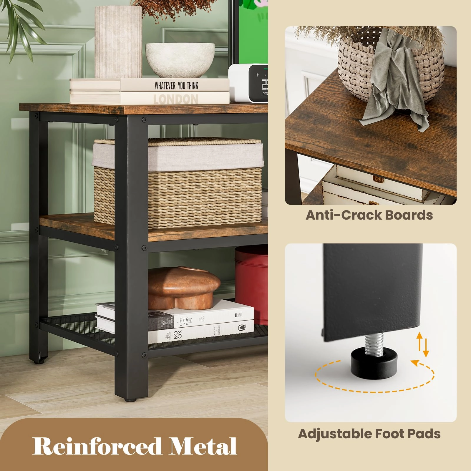 Giantex TV Stand for Bedroom, Entertainment Center for TVs up to 50