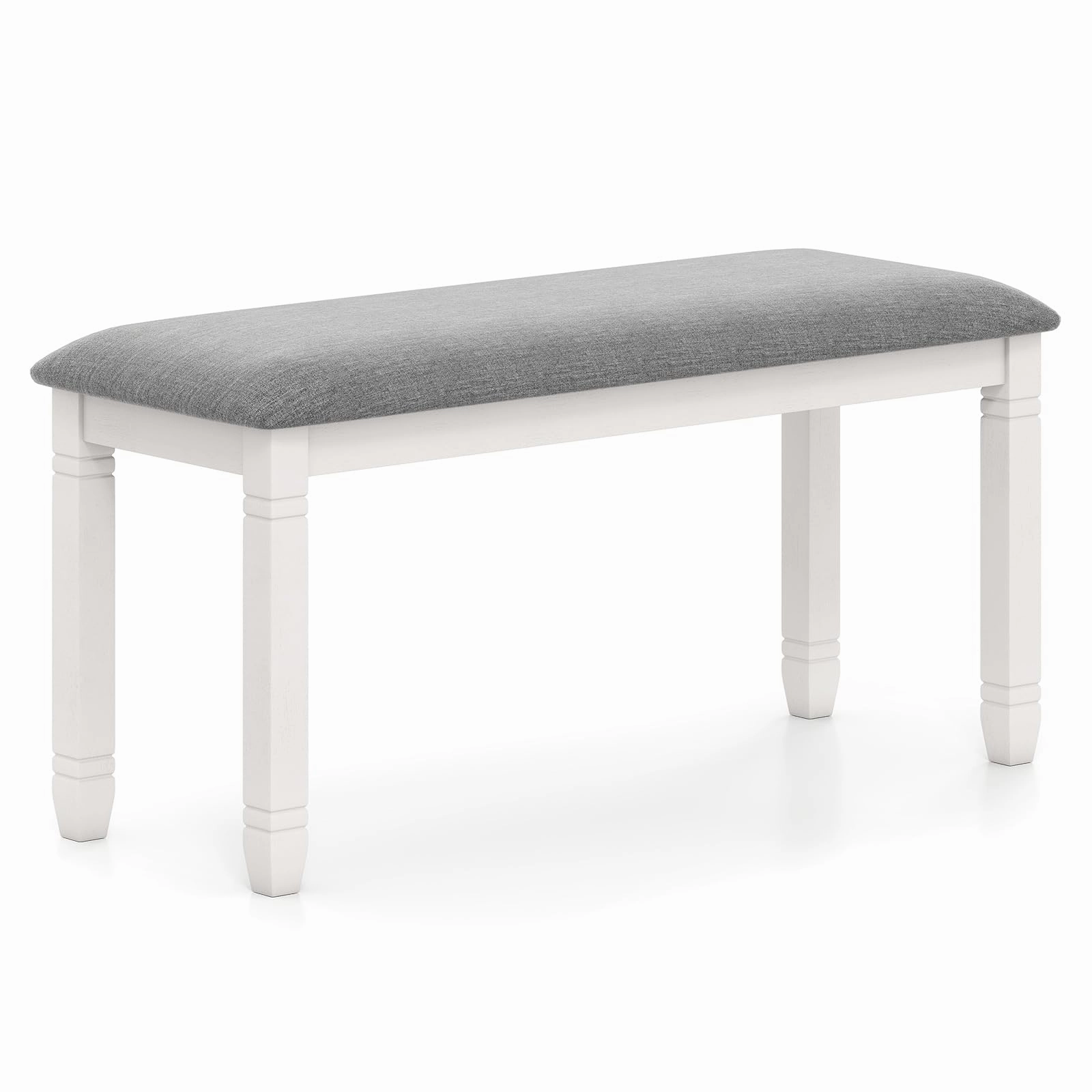 Giantex Upholstered Dining Bench with Padded Seat kitchen towel, placemats