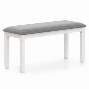 Giantex Upholstered Dining Bench with Padded Seat kitchen towel, placemats