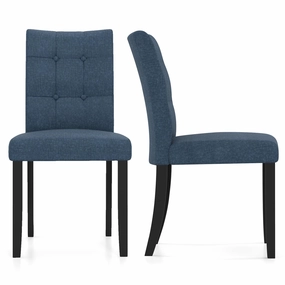 Giantex Upholstered Dining Chairs Set for Restaurant kitchen towel, placemats