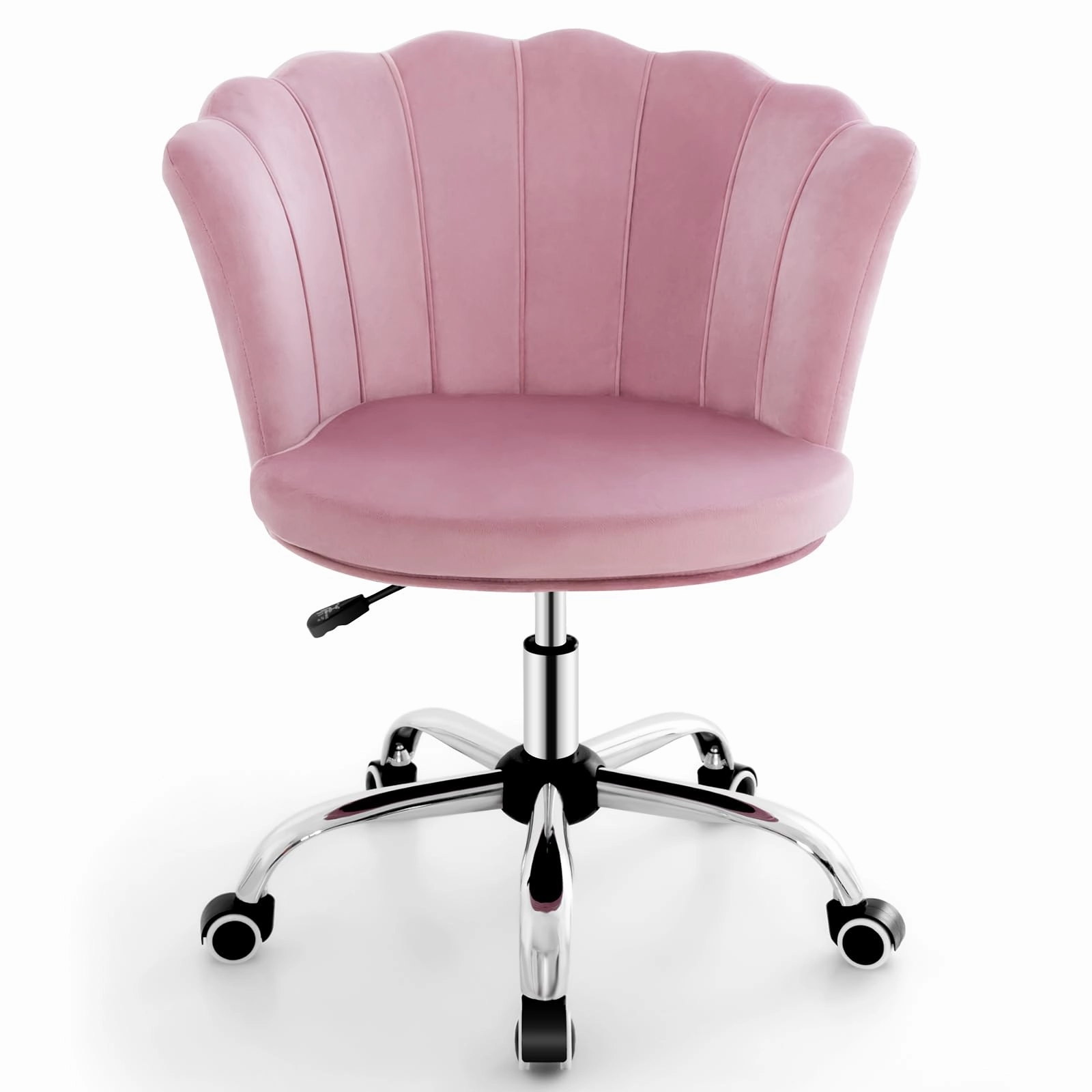 Giantex Velvet Office Desk Chair Pink outdoor dining set, patio table