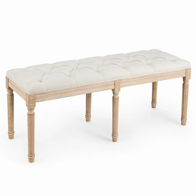 Giantex Vintage Dining Room Bench sectional sofa, corner couch
