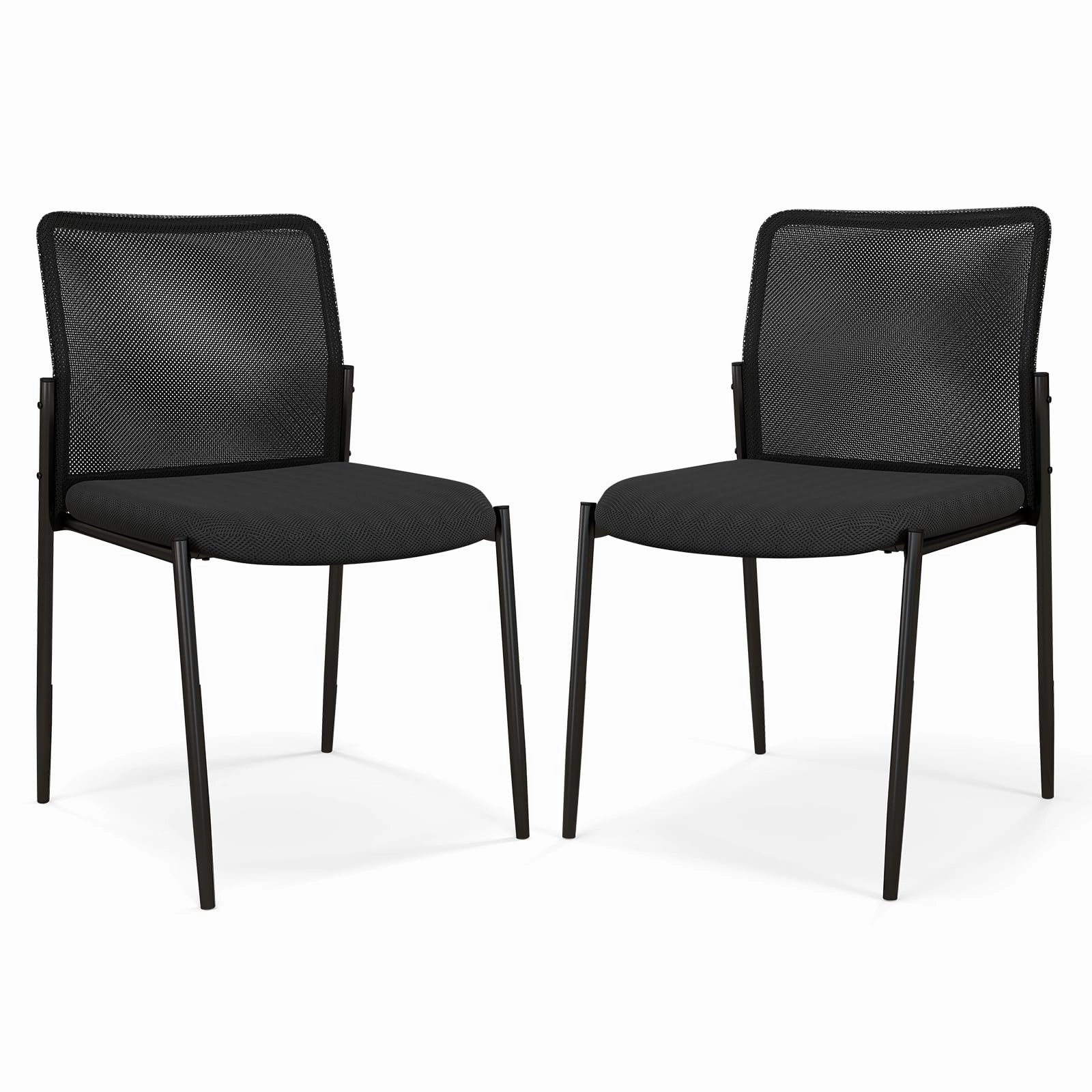 Giantex Waiting Room Chairs - Stackable Guest Chairs w/Ergonomic Backrest office supplies, stationery