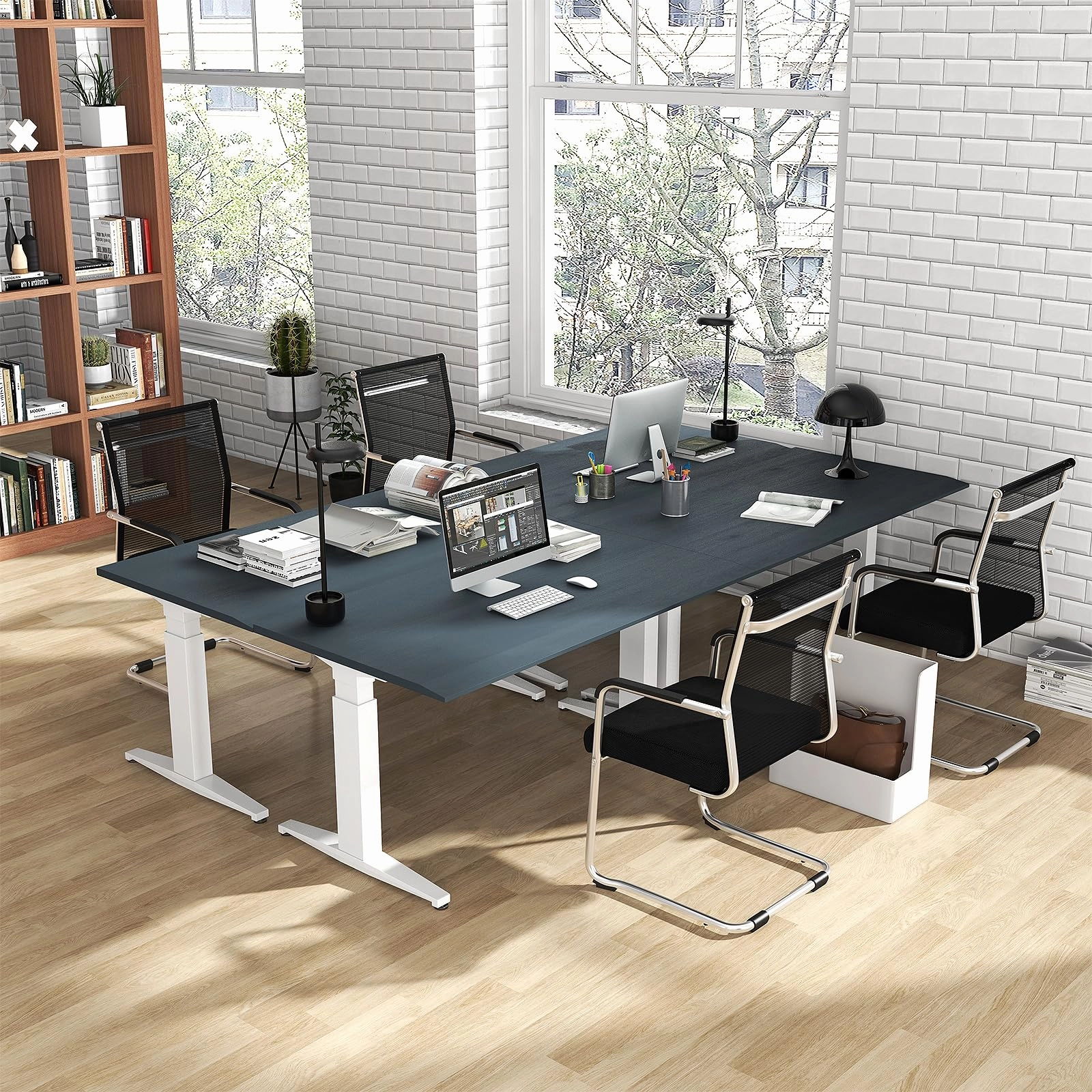 Giantex Waiting Room Chairs, Office Guest Chairs, Lobby Chairs with Metal Sled Base & Armrests