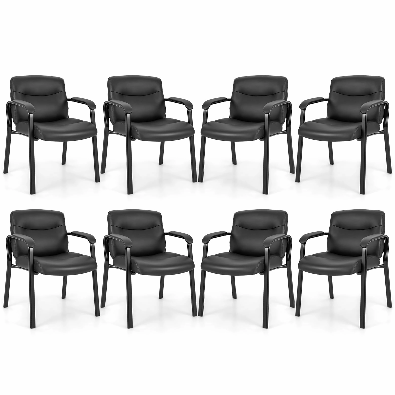 Giantex Waiting Room Chairs Set - Office Reception Chair Set