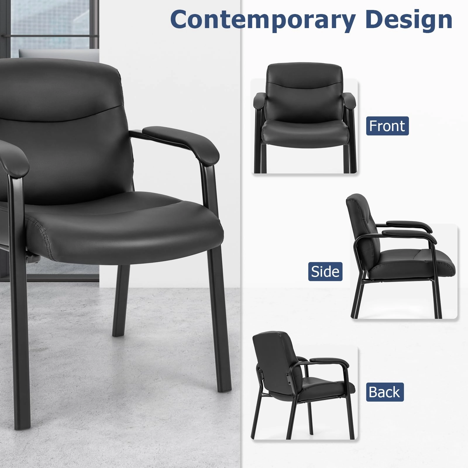 Giantex Waiting Room Chairs Set - Office Reception Chair Set