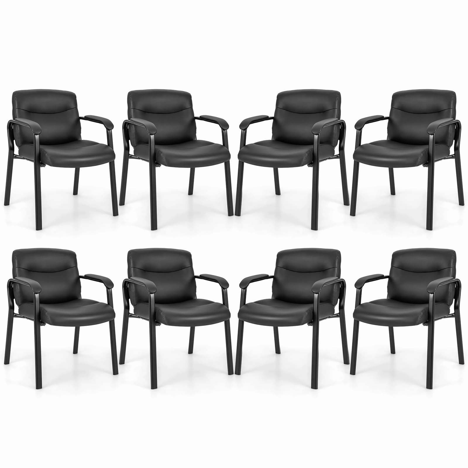 Giantex Waiting Room Chairs Set - Office Reception Chair Set