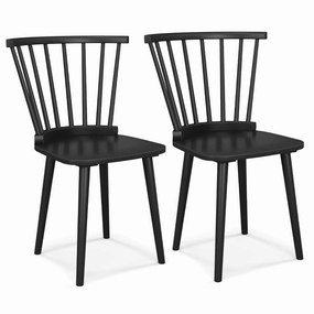 Giantex Windsor Dining Chairs Set for Home Living Room kitchen towel, placemats