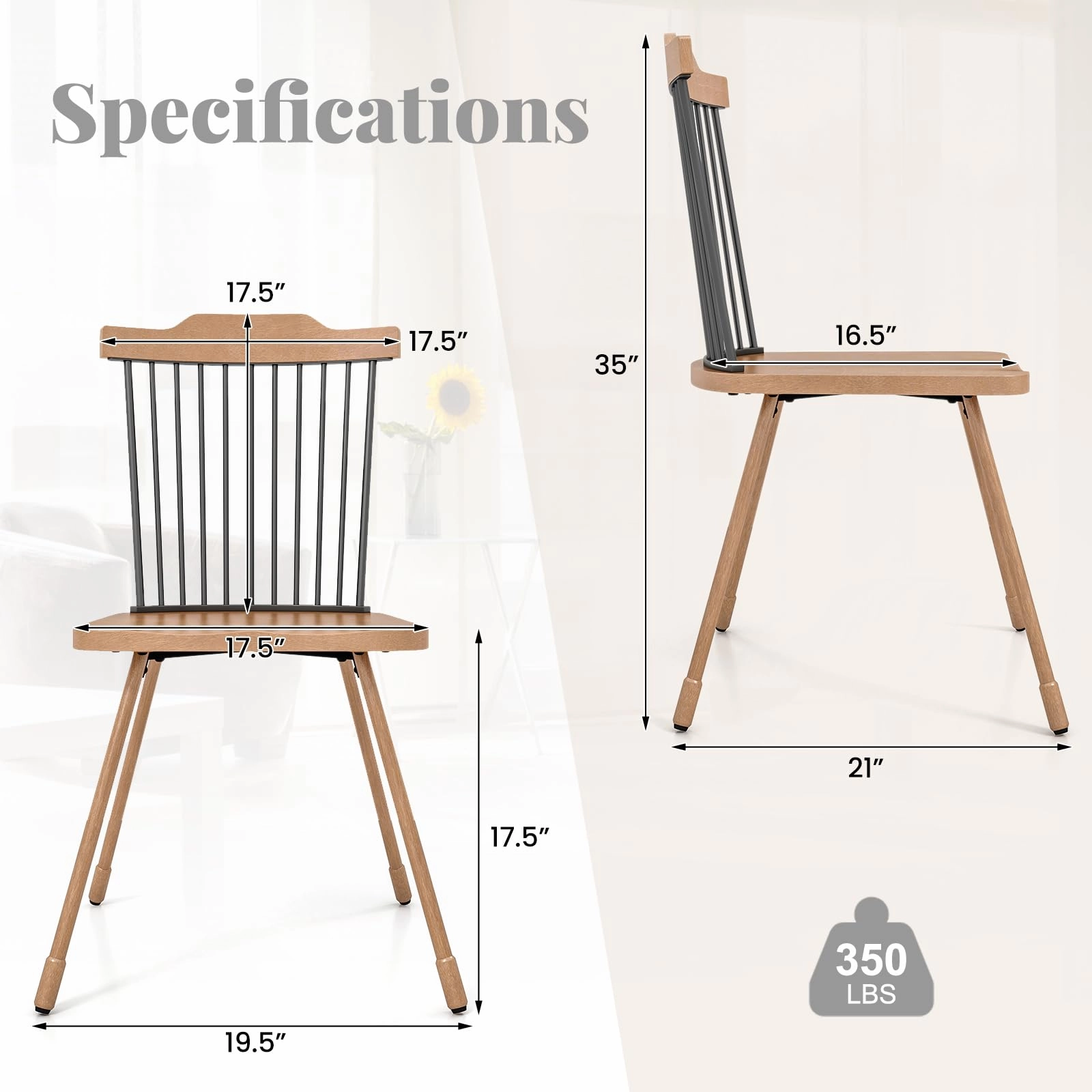 Giantex Windsor Dining Chairs