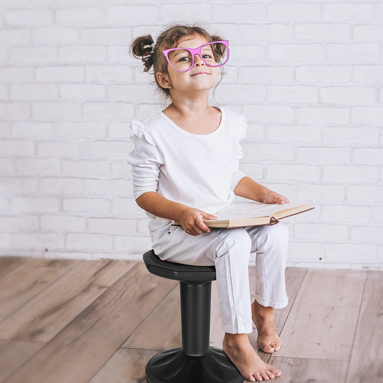 Giantex Wobble Chair Adjustable-Height 23 Inch Active Learning Stool