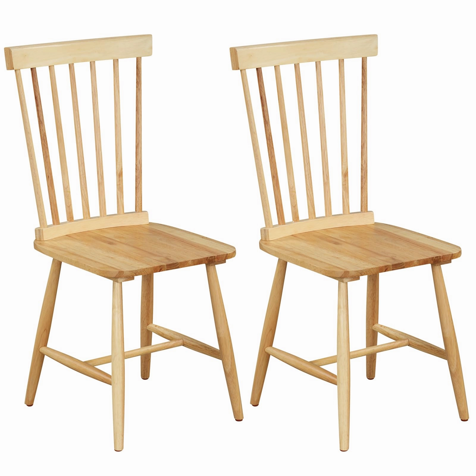 Giantex Wood Dining Chairs Set