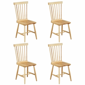 Giantex Wood Dining Chairs Set kitchen towel, placemats