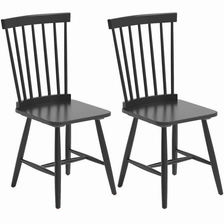 Giantex Wood Dining Chairs Set