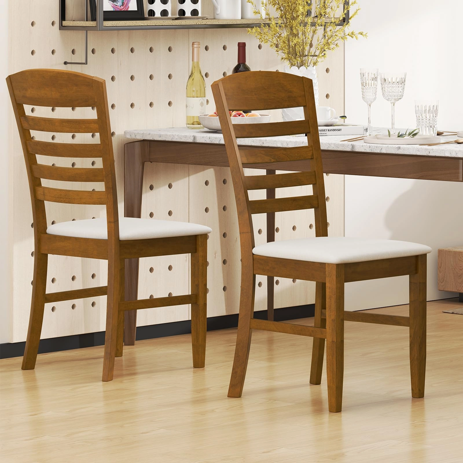 Giantex Wooden Dining Chairs Set