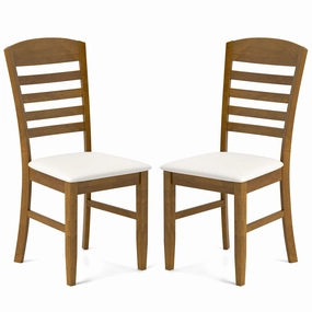 Giantex Wooden Dining Chairs Set kitchen towel, placemats