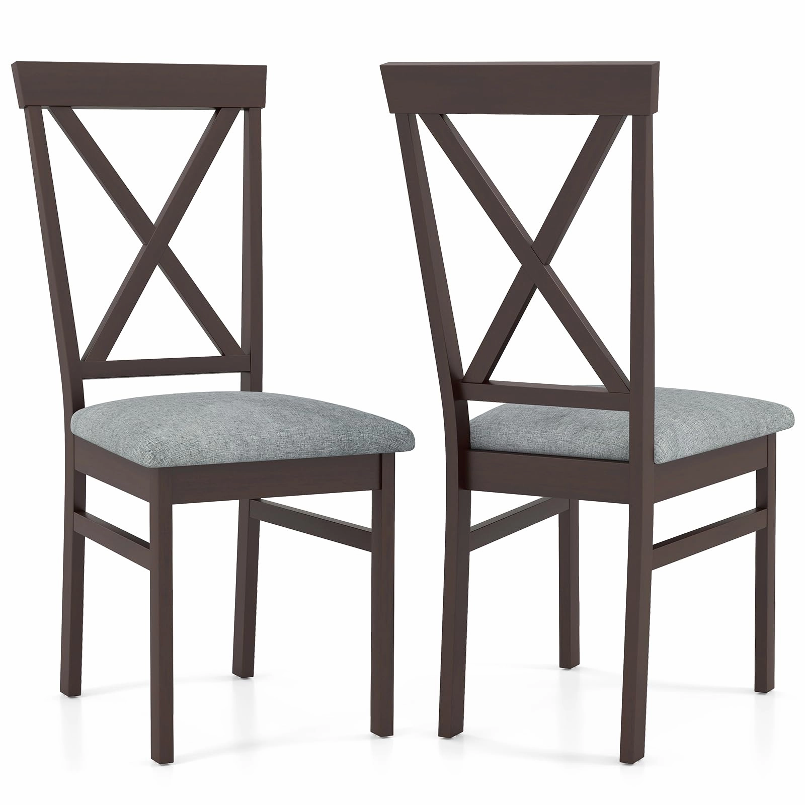 Giantex Wooden Dining Chairs Set for Dining Room Living Room