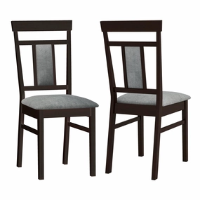 Giantex Wooden Dining Chairs Set for Dining Room Living Room kitchen towel, placemats