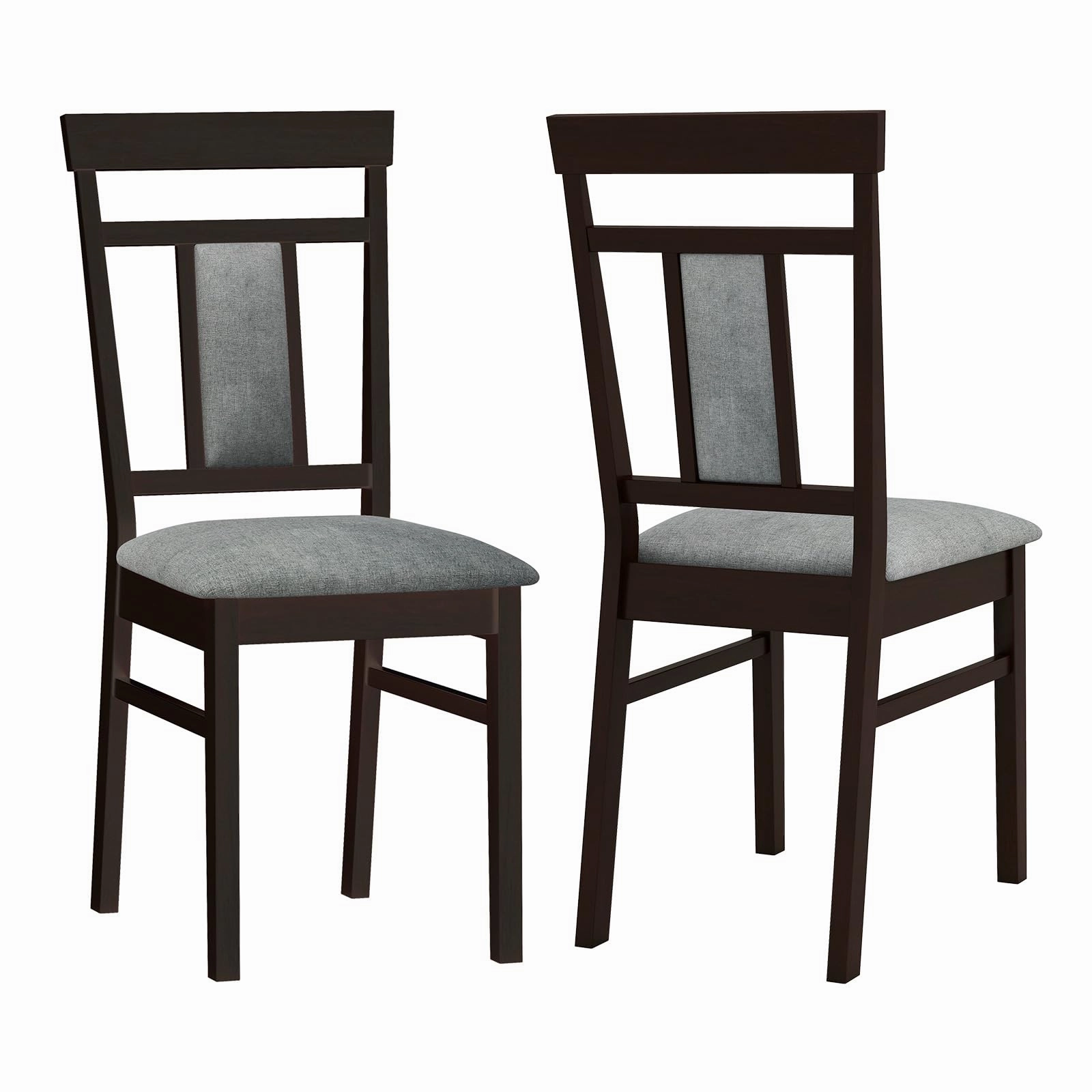Giantex Wooden Dining Chairs Set for Dining Room Living Room kitchen towel, placemats