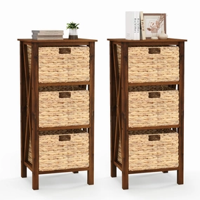 Giantex Wooden X-Design Side Table End Table office chair, ergonomic chair