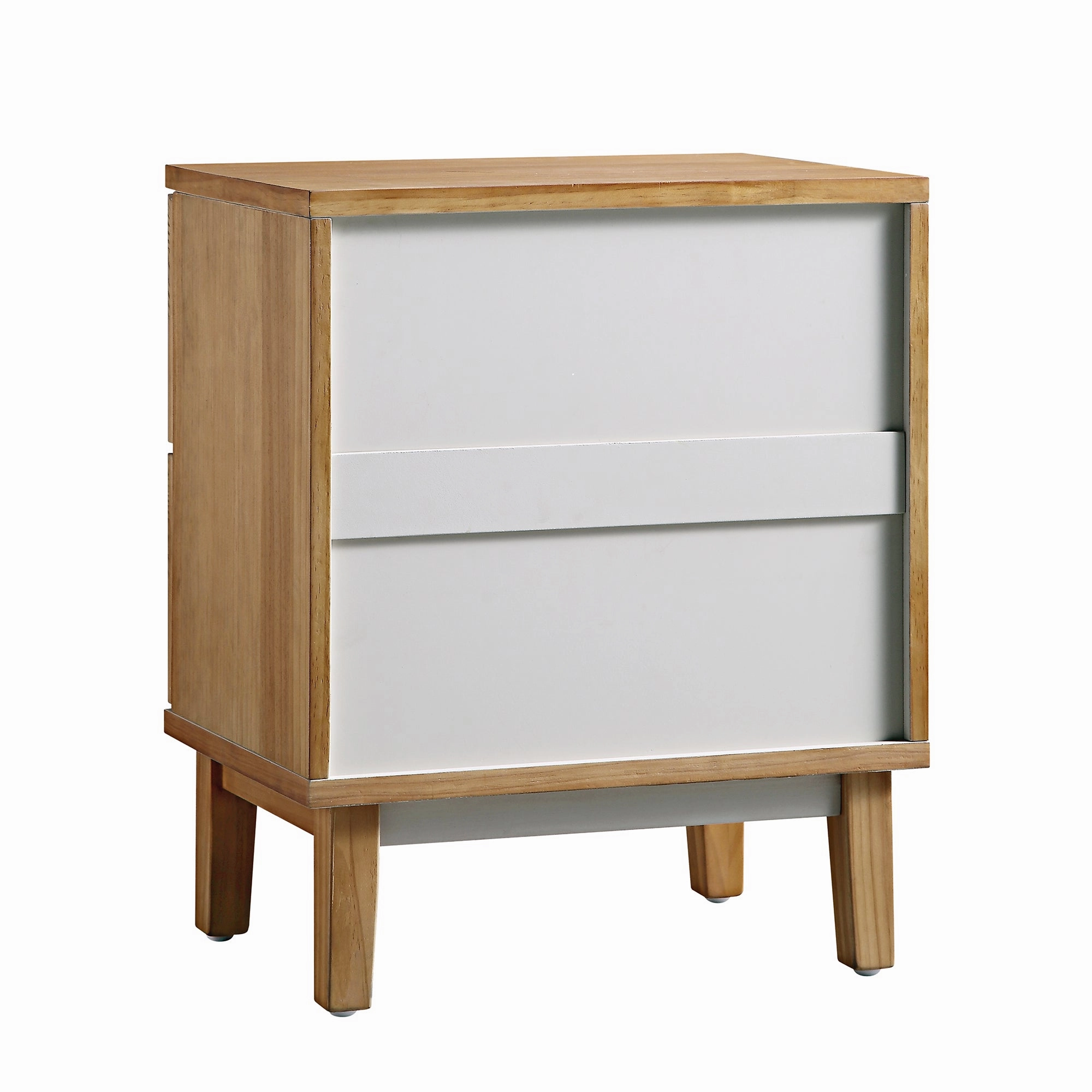 Gibbs 2-Drawer Bedside Table, Natural