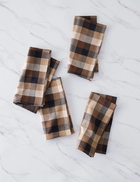 Gingham Napkins (Set of 4) by Heather Taylor Home