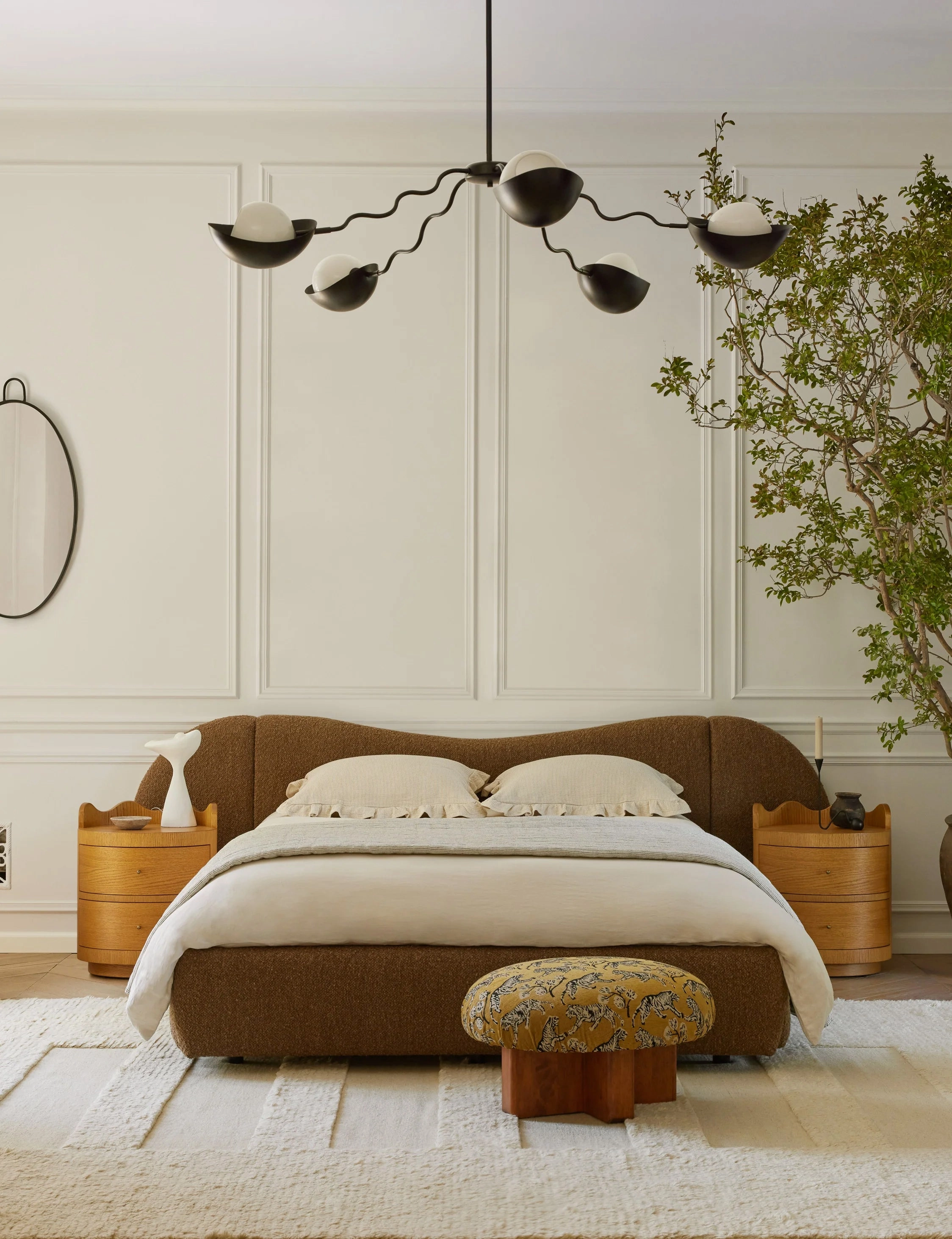 Gladys Extended Headboard Platform Bed by Sarah Sherman Samuel