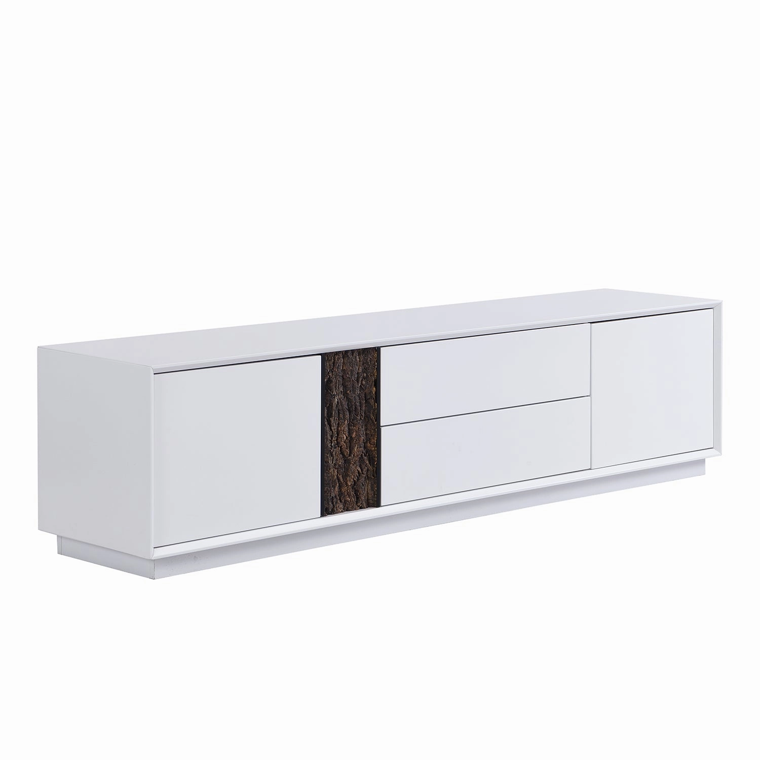 Glen Tree Bark Extra Wide LED TV Unit