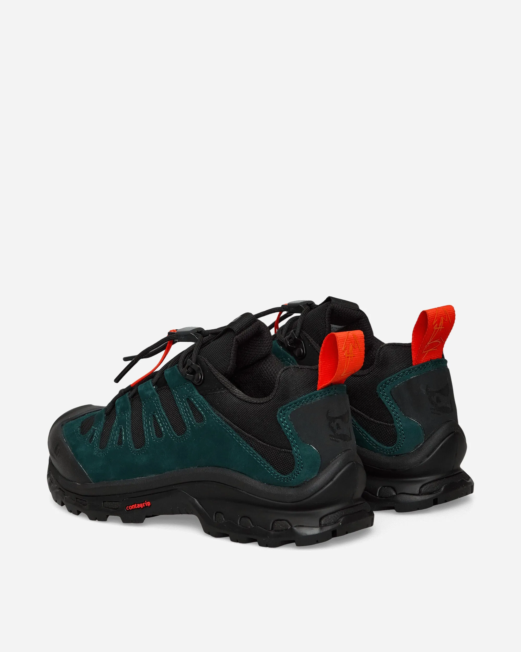 GR10K Quest Low - 01 Vassal Sneakers Black / Ponderosa Pine / Flame Scarlet salomon Clothing