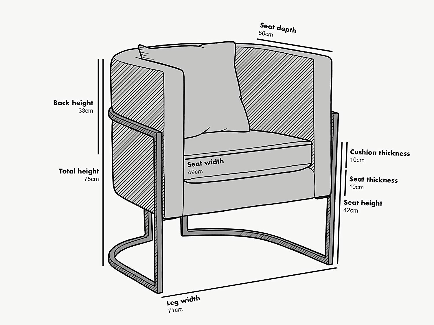 Gracie Accent Chair in Green Velvet