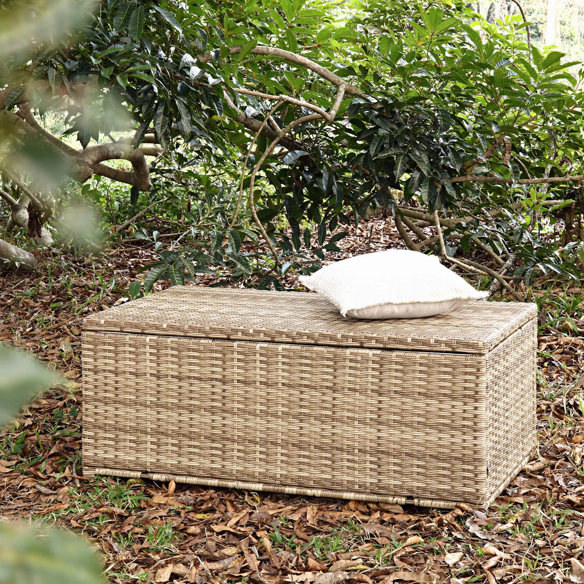 Granchester 120cm Rattan Storage Box, Natural