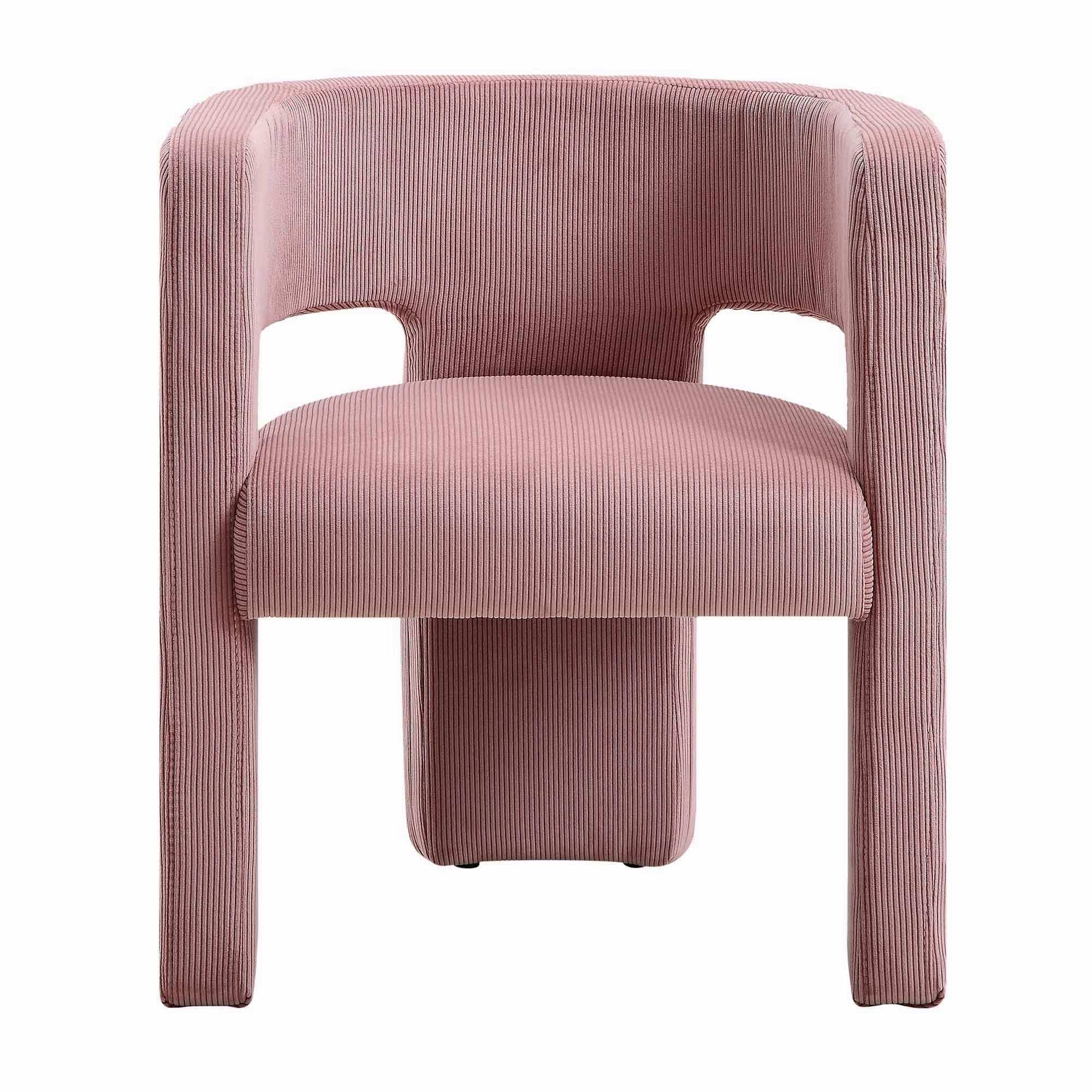 Greenwich Dusty Pink Corduroy Dining Chair