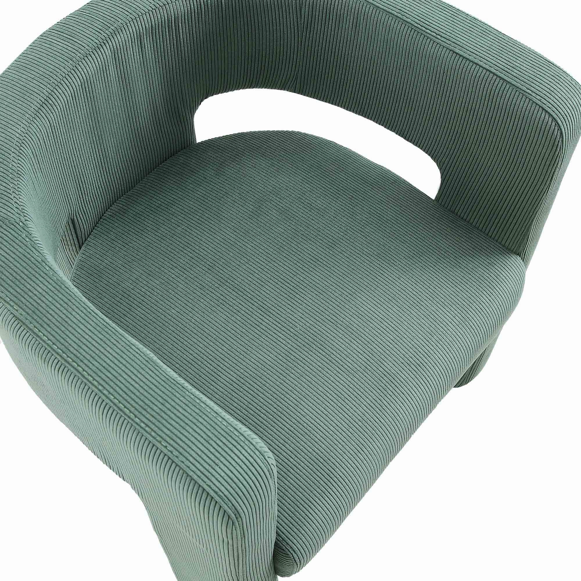 Greenwich Sage Green Corduroy Dining Chair