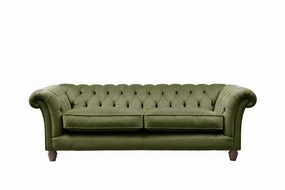 Grosvenor | 3 Seater Sofa | Opulence Olive Green