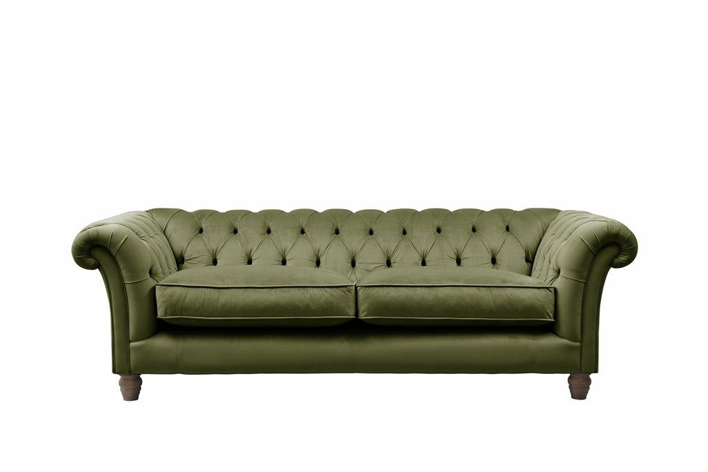 Grosvenor | 3 Seater Sofa | Opulence Olive Green