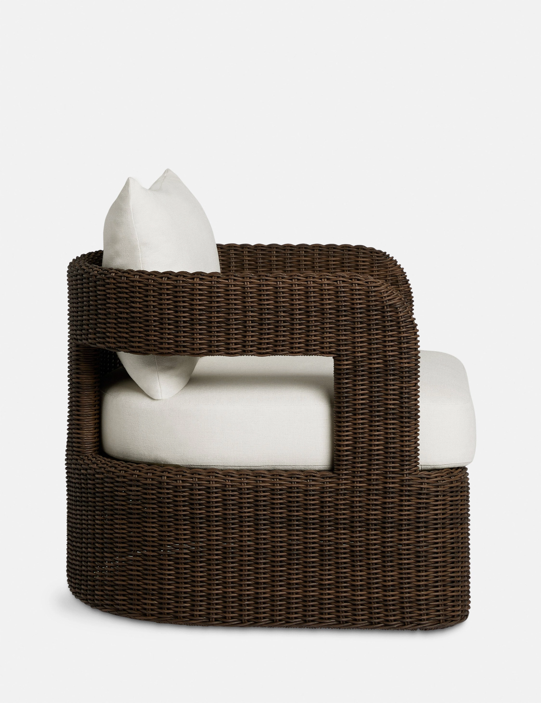 Hadler Outdoor Swivel Lounge Chair