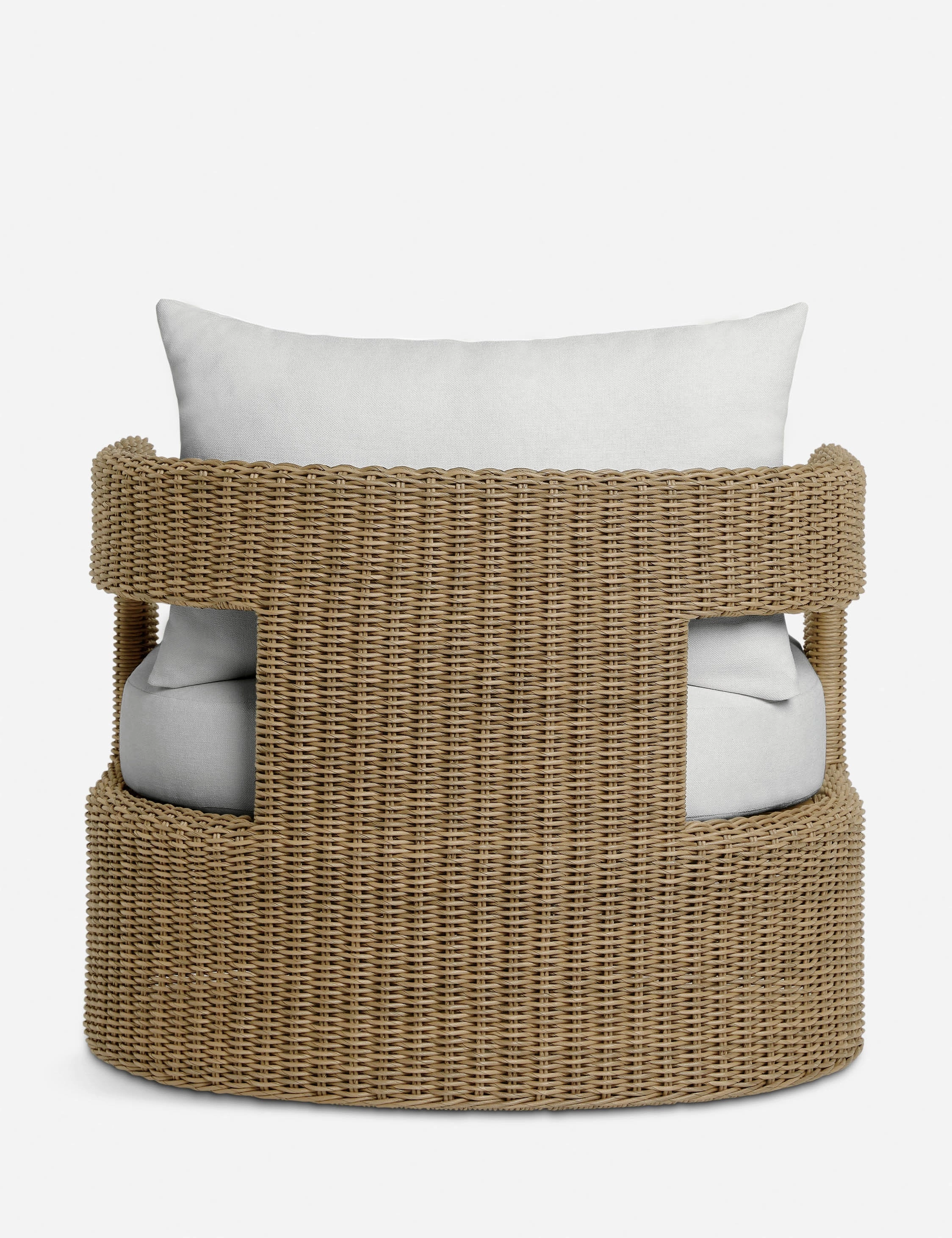 Hadler Outdoor Swivel Lounge Chair