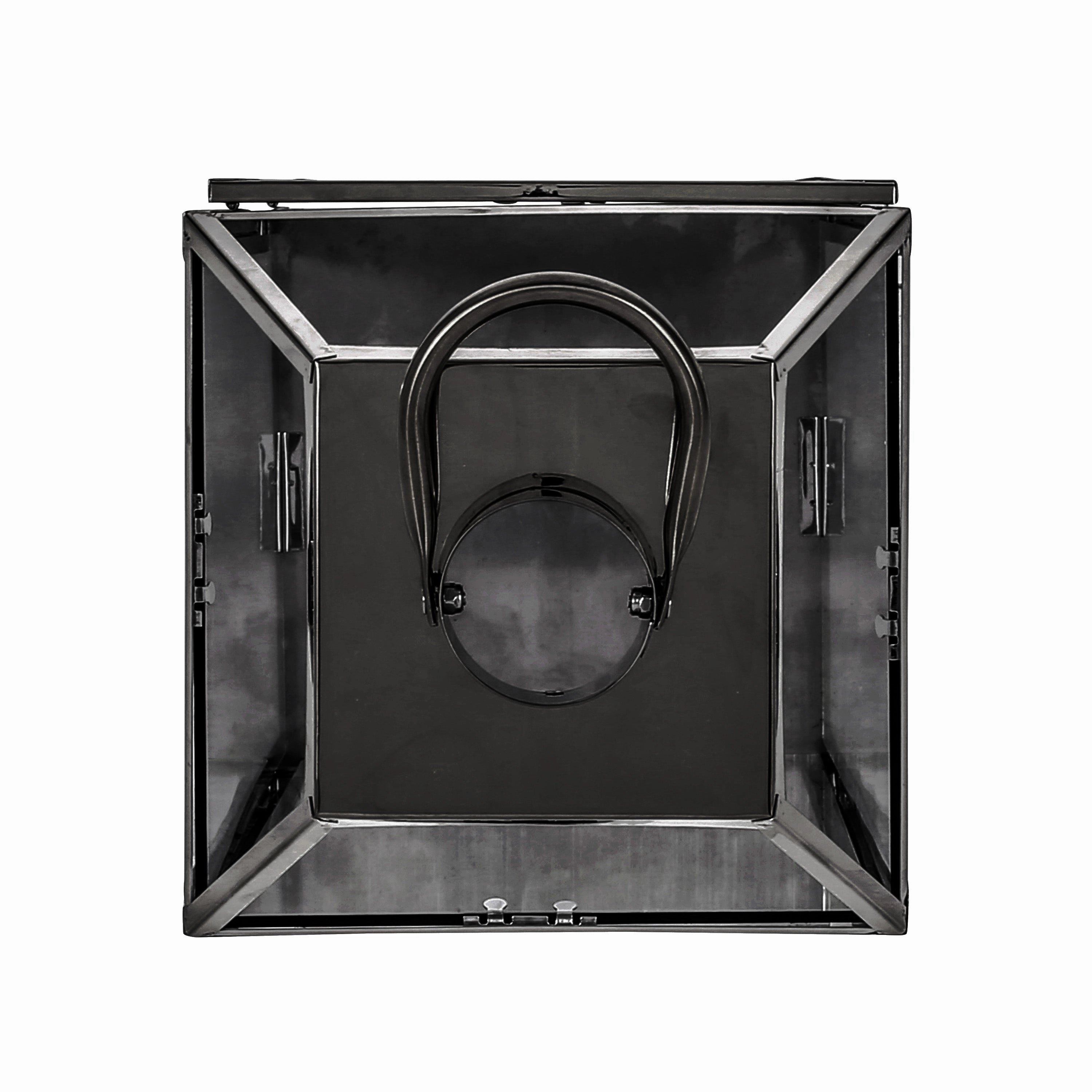 Hamel 22" Modern Stainless Steel Lantern