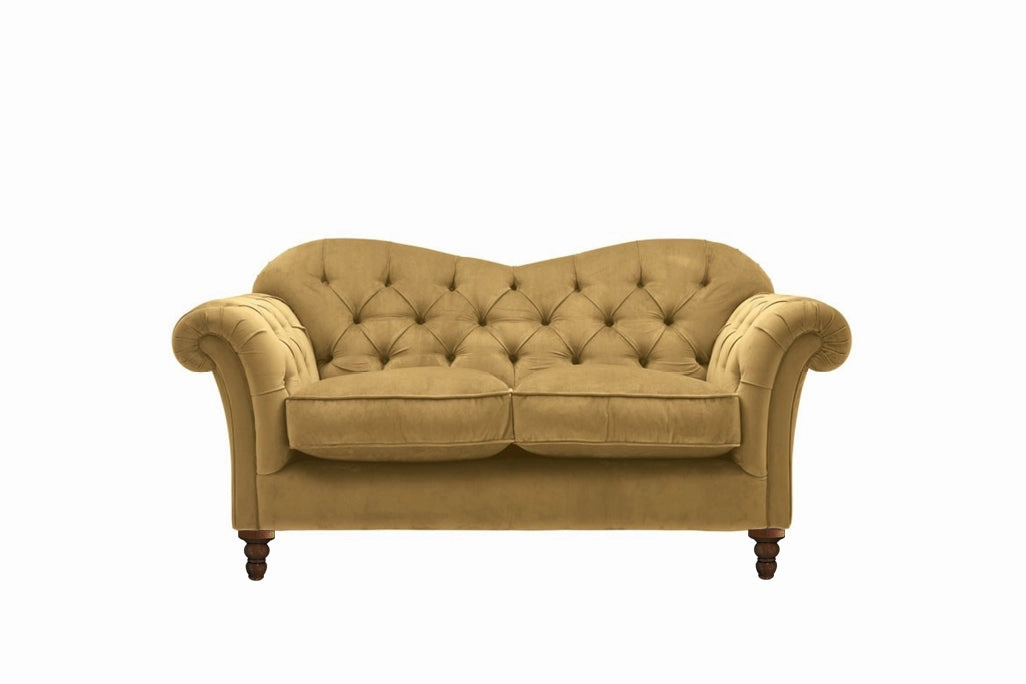 Hampton | 2 Seater Sofa | Opulence Saffron