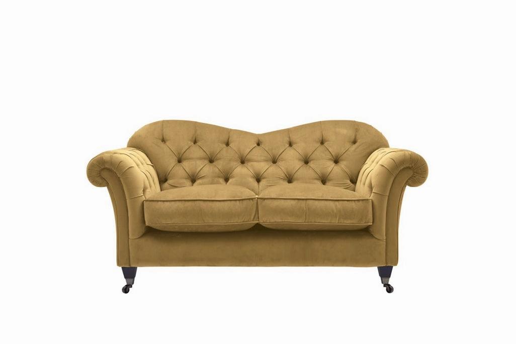 Hampton | 2 Seater Sofa | Opulence Saffron