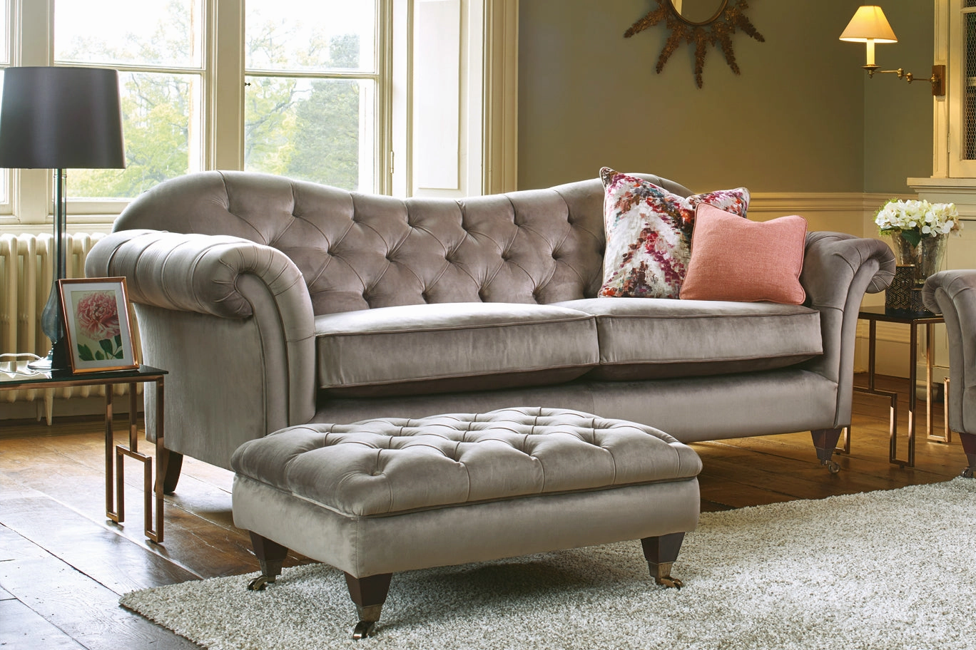 Hampton | 3 Seater Sofa | Opulence Mink