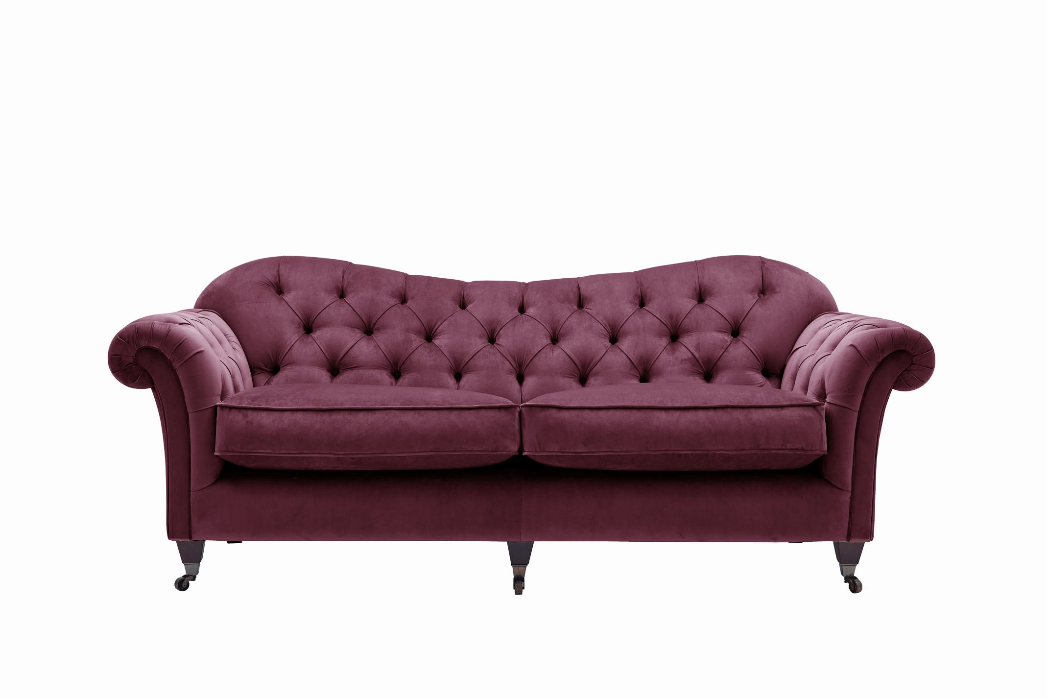 Hampton | 3 Seater Sofa | Opulence Shiraz