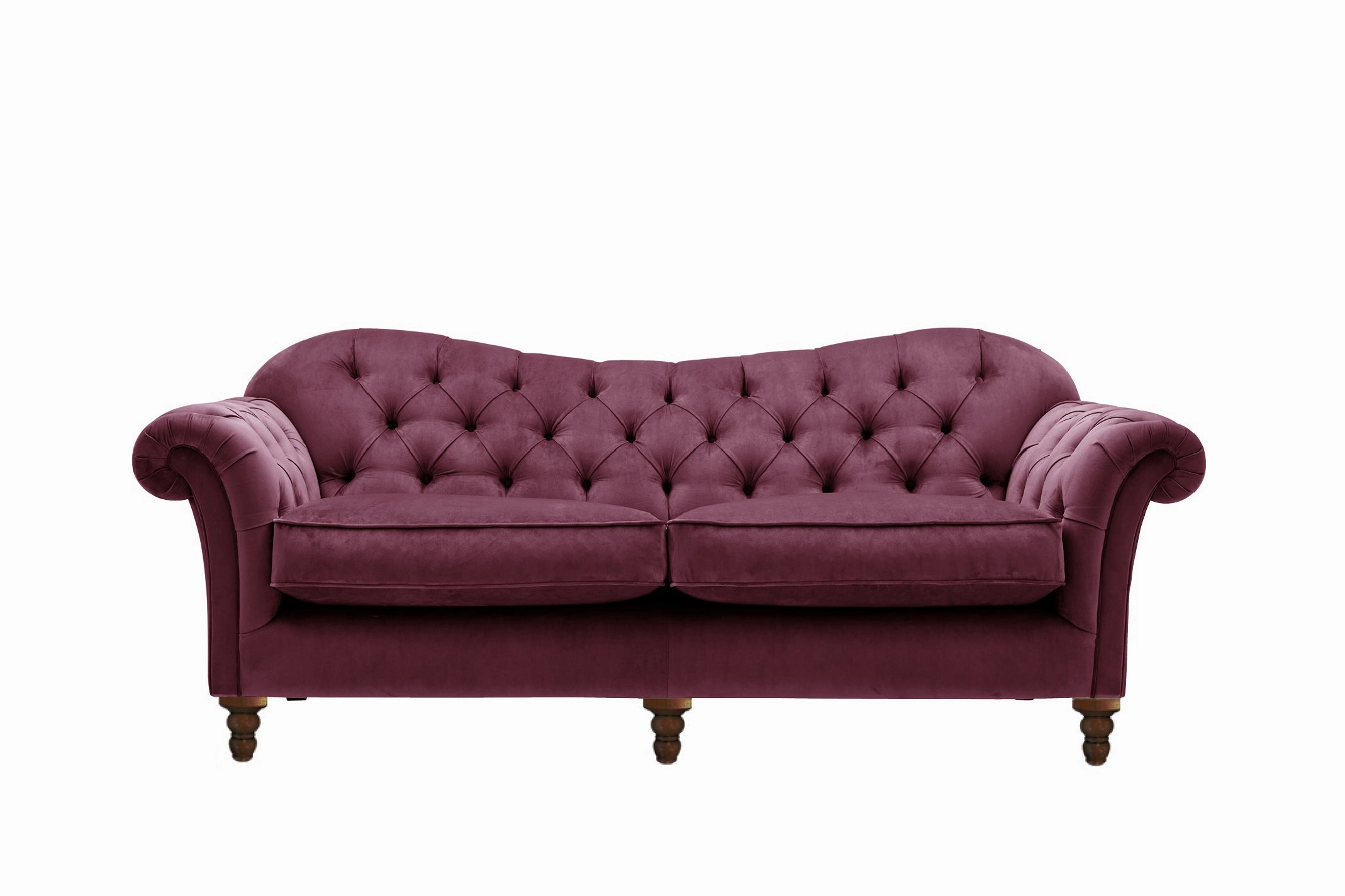 Hampton | 3 Seater Sofa | Opulence Shiraz