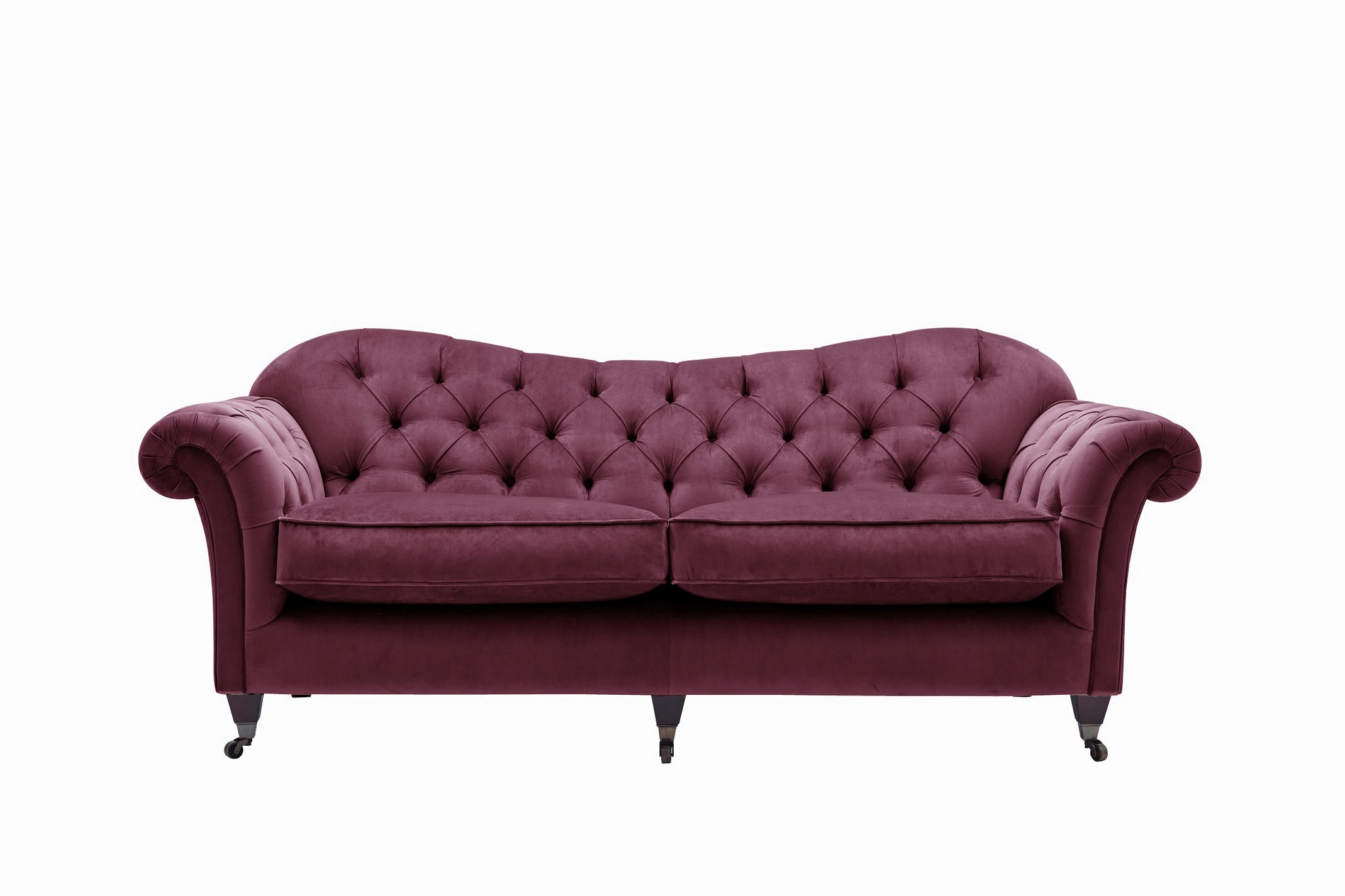 Hampton | 3 Seater Sofa | Opulence Shiraz