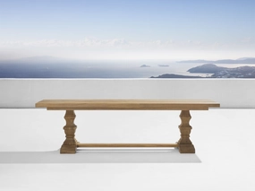 Hamptons Outdoor Dining Bench