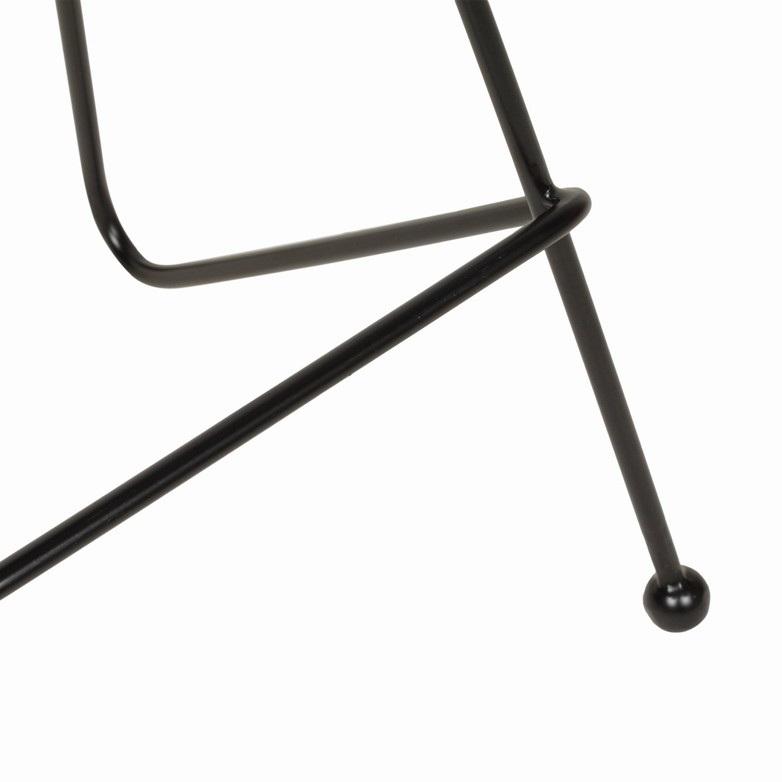 Handcrafted Modern Industrial Wood Bar Stools (Set of 2) - NH055313
