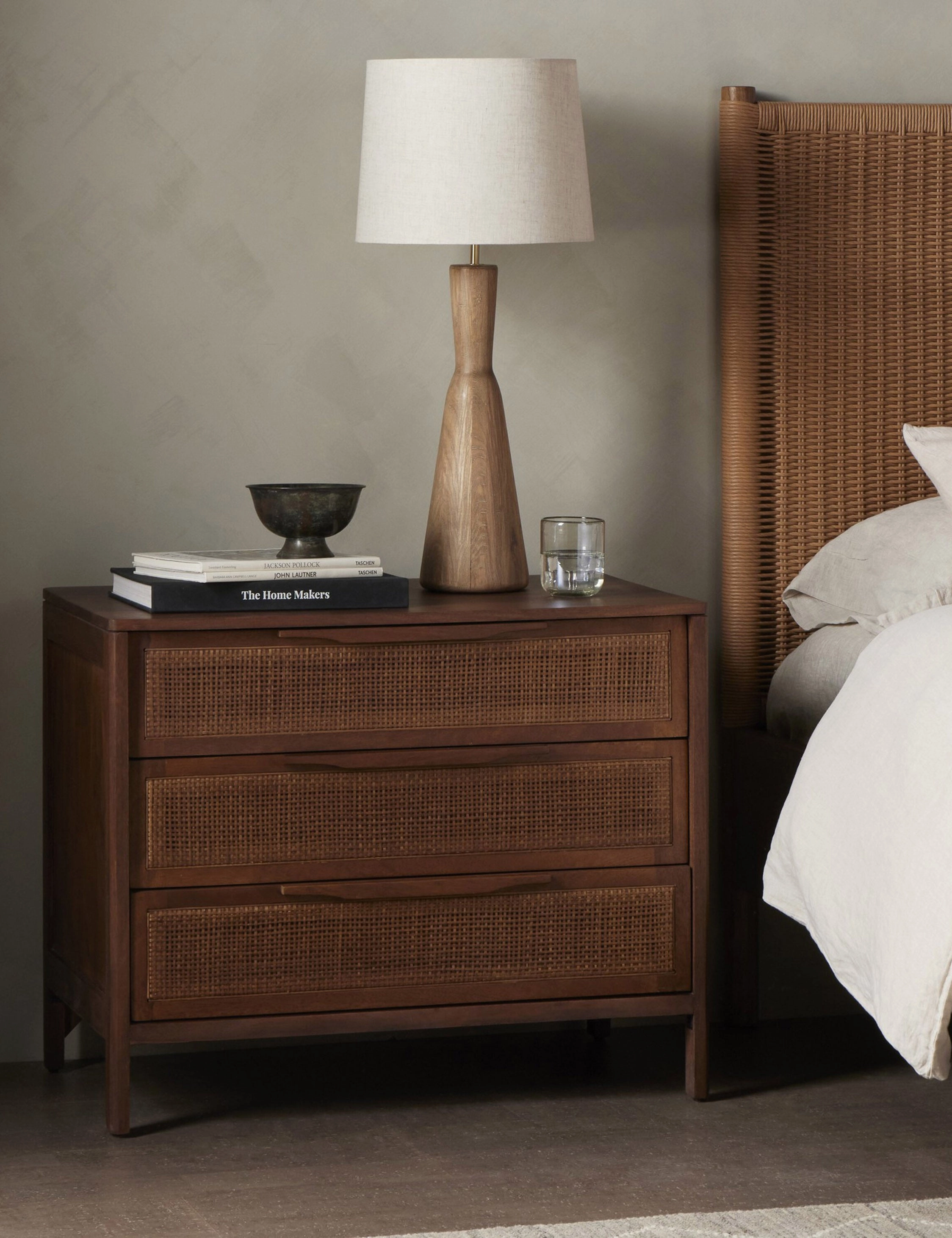 Hannah 3-Drawer Nightstand