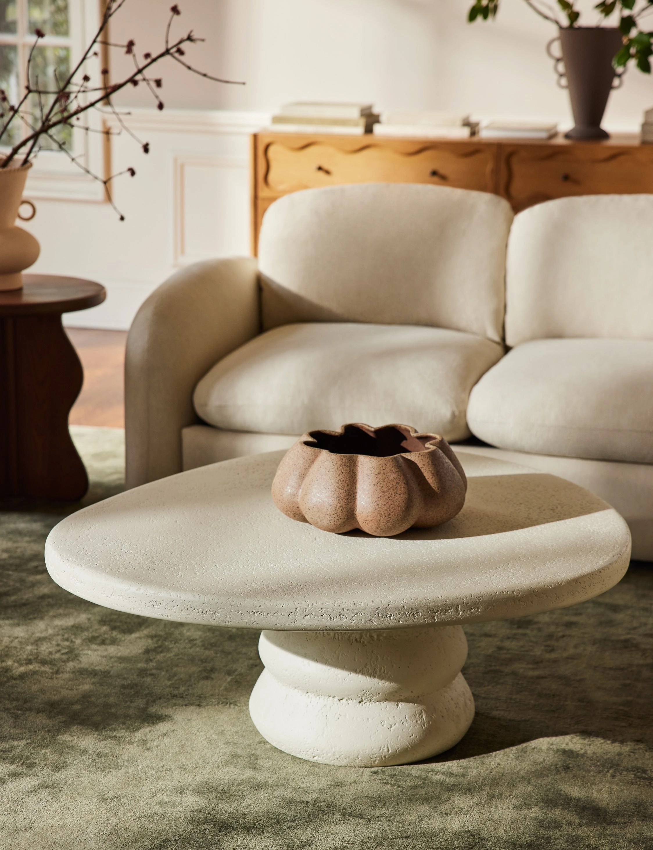 Hannu Indoor / Outdoor Round Coffee Table by Aimee Song
