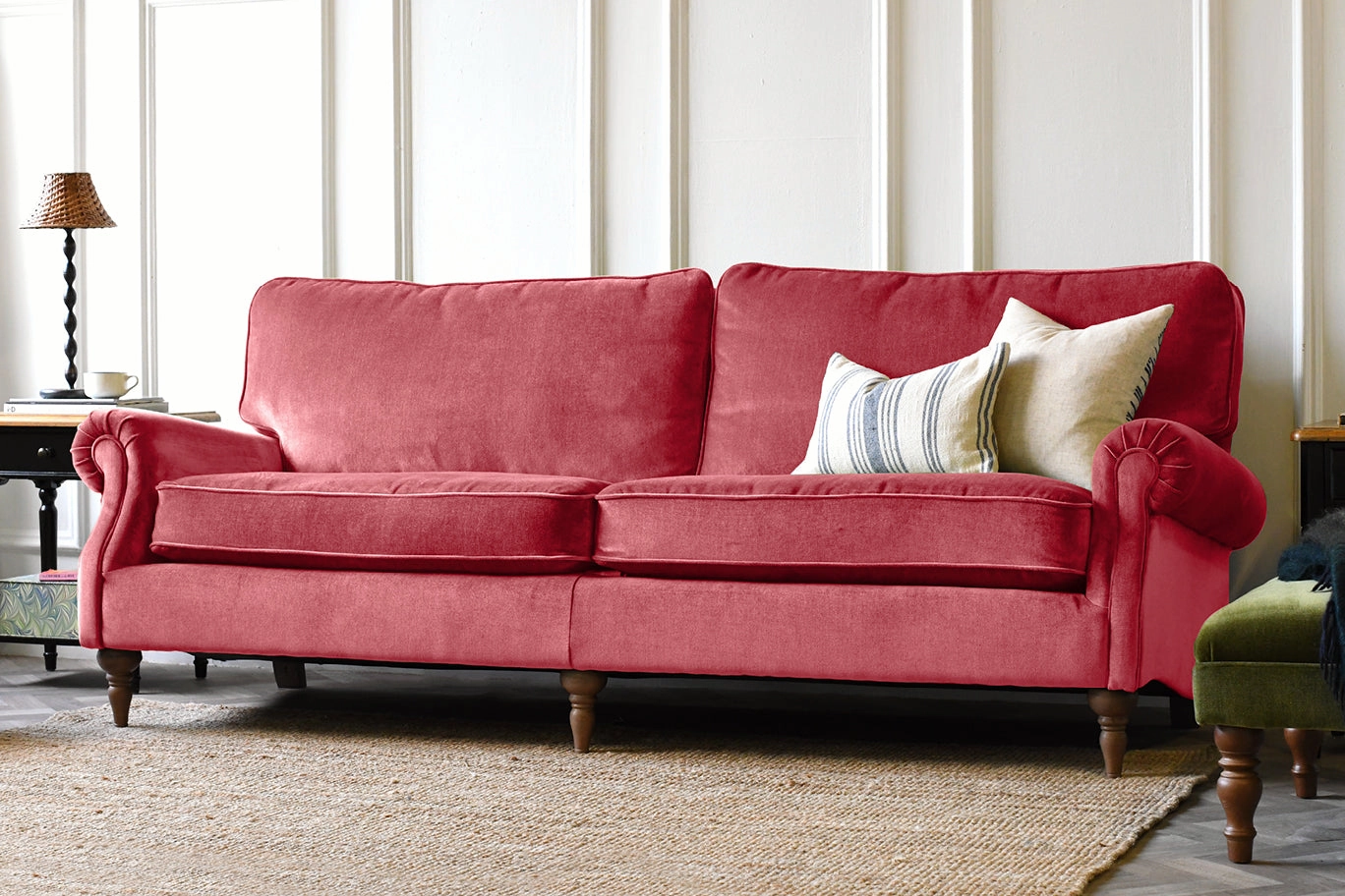 Harper | 4 Seater Sofa | Manolo Flamingo