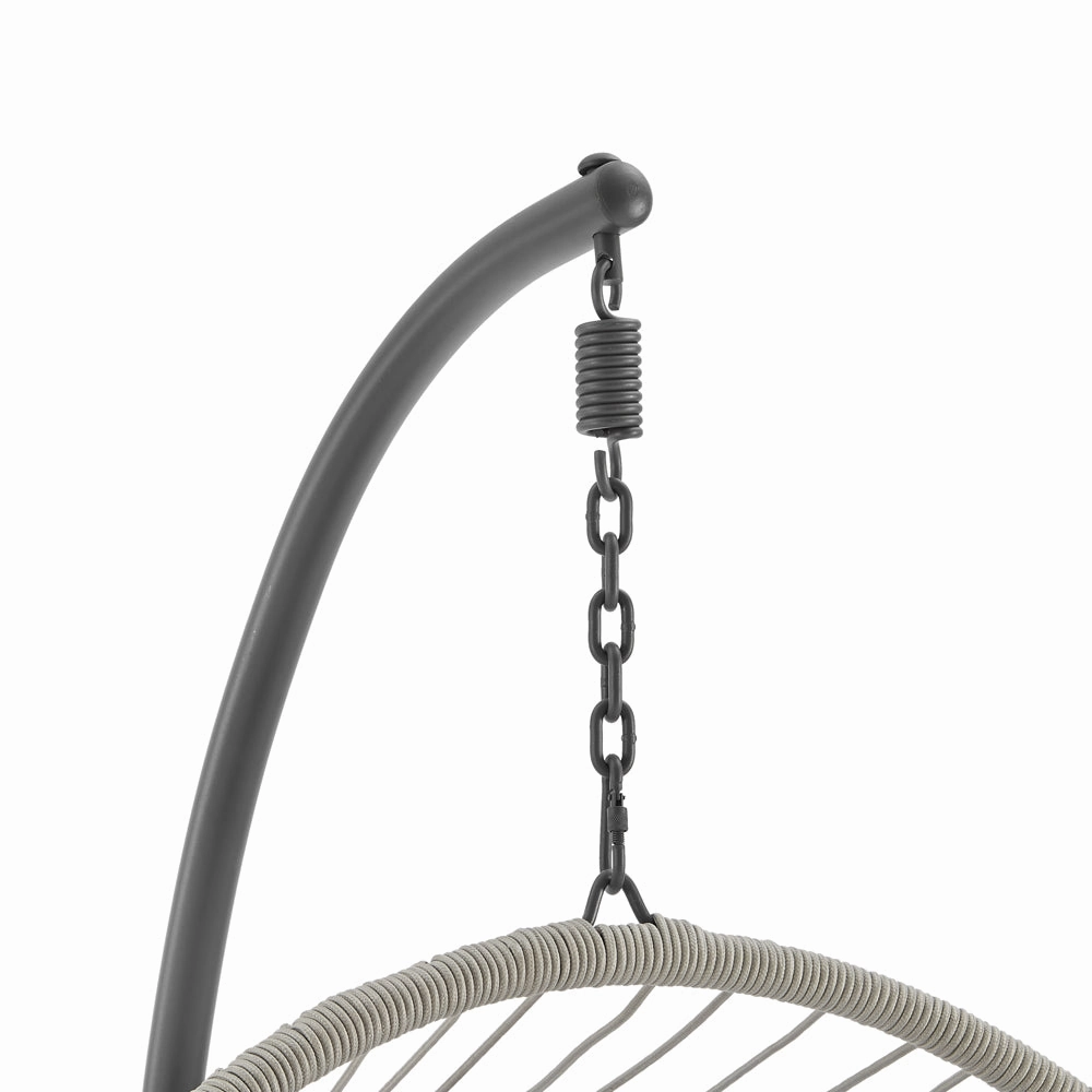 Harrington Rattan   Rope Indoor Outdoor SINGLE Hanging Chair